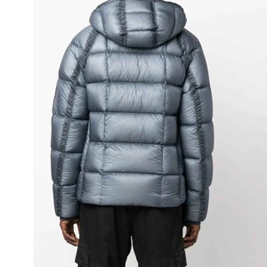 Veste d'extérieur chaude pour homme, personnalisée, brillante, à capuche, d'hiver, matelassée, rembourrée de duvet, pour homme - Product Image 2