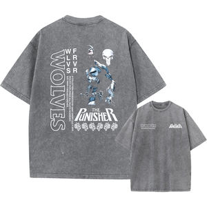 Camisetas de Hombre de Alta Calidad en Poliéster/Algodón con Lavado Ácido, Estilo Urbano, con Opciones Personalizables, Tejido de Lana, Secado Rápido y Transpirable - Product Image 1