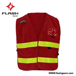 Hi Vis เสื้อกั๊กนิรภัยเสื้อจราจรสะท้อนแสง,เสื้อกั๊กป้องกันความปลอดภัยเสื้อกั๊กสะท้อนแสงชุดทำงานเพื่อความปลอดภัย - Product Image 5