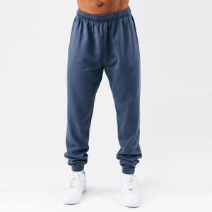 Breathable Acid Wash <b>Canvas</b> Drawstring Anti-wrinkle Men's Trouser <b>Plain</b> Dyed New Design - Product Image 1