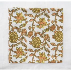 Serviette en lin artisanale avec motif d'impression numérique classique, toucher doux et durabilité pour décor de table à manger de cuisine - Product Image 3