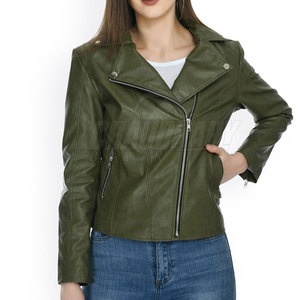 Veste en cuir pour femme, taille adulte, vêtements décontractés, fabrication de qualité supérieure, veste en cuir véritable - Product Image 5