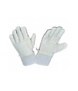 OEM Service Comfortable Cowhide Split Leather Working Gloves Soft and Rigger Household Gloves - Product Image 2