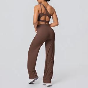 Conjunto Deportivo sin Costuras de Alta Calidad al por Mayor Personalizado para Mujer, Leggings y Sujetador Deportivo, Conjunto para Gimnasio, Yoga y Entrenamiento - Product Image 6