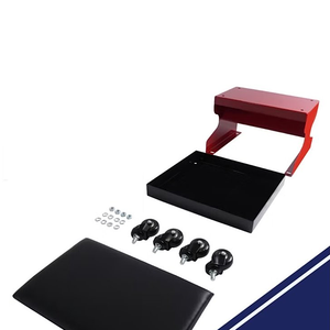 Asiento Rodante Reforzado para Taller con Bandeja para Herramientas, Taburete de Reparación con Ruedas Giratorias GAPGAR031 - Product Image 4