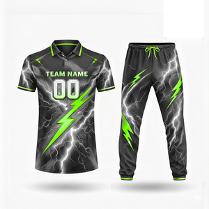 Conjunto para Hombre Verde y Blanco, Transpirable, con Estampado Digital, Antibacteriano, 100% Poliéster, Invierno, Personalizado - Product Image 6