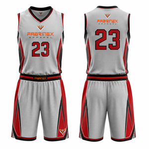 Tenue de basketball respirante, antibactérienne, à séchage rapide, grande taille, coupe confortable, pour l'entraînement, uniforme de basketball haut de gamme - Product Image 5