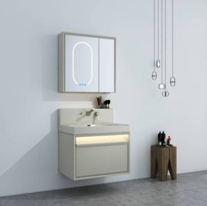 Suministro directo de fábrica Modelo de alta calidad 25A1 Piedra artificial de lujo para tocadores de baño - Product Image 3