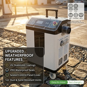 Cargador Rápido de CC Portátil Premium de 60kW 80kW, Estación de Carga Modular EVSE para Eventos, Iluminación AV y Clínicas Móviles, Energía Profesional - Product Image 2