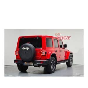 Jeep Wrangler 2.0 Overland Power Top 4 portes Édition 80e anniversaire Boîte de vitesses automatique Transmission arrière Juillet 2021 54 271 km Tissu Gauche - Product Image 2