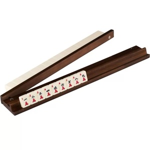 Supporti per Mahjong Americano in Legno con Spintori Magnetici e Porta Tessere, Varie Misure Inclusa 20 <span class=keywords><strong>Pollici</strong></span> per Giochi da Tavolo Domestici e da Club - Product Image 1