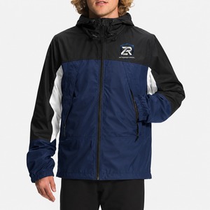 Polyester Men Windbreaker <b>Coat</b> with cheap quality OEM service Wholesale Custom Windbreaker Jacket Mens Zipper Jacket 100% - Product Image 2