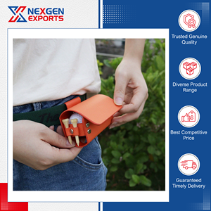 Vente exclusive : Organisateur de balles de golf en cuir PU de qualité inégalée, très résistant, avec sac suspendu pour les acheteurs en gros - Product Image 2