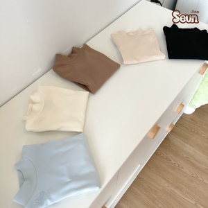 Camiseta Térmica Gruesa para Niños, Cuello Alto de 4 cm, Ropa de Invierno Suave y Cálida, Fabricante de Vietnam - Product Image 2