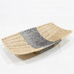 Artex Dong thap ถาดเก็บของหรูหราตกแต่งทำด้วยมือหวายและหญ้าทะเลจัดระเบียบ - Product Image 4