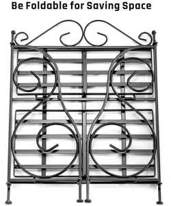 Estante para Especias de Hierro, Tamaño Estándar, para Encimera de Cocina o Montaje en Pared, Organizador de Masala - Product Image 4