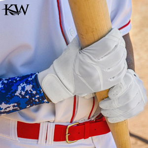 ถุงมือตีเบสบอลคุณภาพสูงสำหรับมืออาชีพ ขายดี ราคาส่ง สำหรับใช้ในกีฬา MOQ ต่ำ รับผลิตแบบ OEM&ODM ผลิตในปากีสถาน - Product Image 4