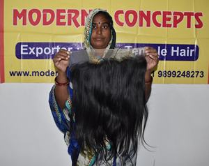 Extensiones de Cabello Humano Remy Virgen Indio 100% Natural sin Procesar al por Mayor 13*6 con Encaje Frontal Liso, Ondas Profundas y Ondas Sueltas - Product Image 6