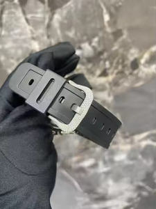 Luxury Custom GA2100 Compatible Watch Iced Bezel Stainless Steel <b>Case</b> Mod Kit GA2100 Style Custom Watch Iced Out Metal <b>Case</b> - Product Image 2