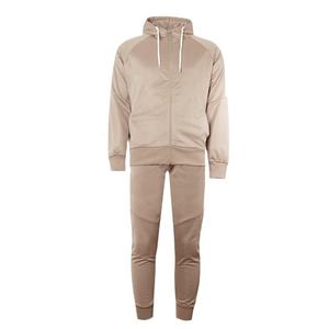 2021 Winter Wholesale Sport Polyester Zipper Side <b>Hoodie</b> Tracksuit Two Piece Patchwork Design Men Track Suit Set in Cheap Rates - Product Image 4