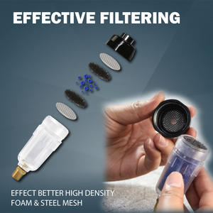 LEMATEC Air Dryer, Desiccant <b>Filter</b> Air Dryer for Pneumatic <b>Tools</b> and HVLP Paint Spray Gun, Traps <b>Oil</b>, Water, Dirt - Product Image 5