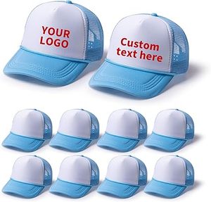 Lot de 10 casquettes de camionneur vierges de qualité supérieure avec corde décorative, unisexe, pour personnalisation par transfert thermique et graffiti - Product Image 5