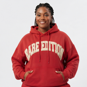 <b>Women</b> <b>Baggy</b> Distressed Embroidery Hoodie Tracksuit Casual Loose Fit <b>Jogger</b> Set Sweat Hoodie Drop Shoulder Tracksuit Ladies - Product Image 4