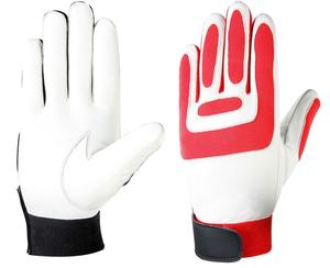 Gants de frappe de baseball personnalisés, antidérapants, en cuir, fabricant et fournisseur en gros OEM, logo personnalisé OEM pour le baseball - Product Image 1