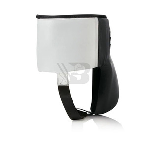 Protège-entrejambe de boxe à bas prix en cuir de vachette véritable, équipement de protection pour l'entraînement, avec logo personnalisé pour la salle de sport, protège-entrejambe de boxe et MMA - Product Image 5