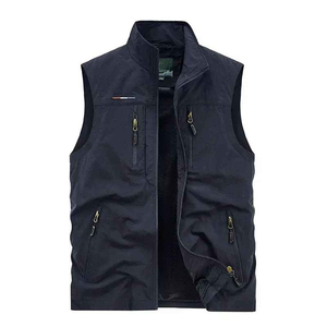 Chaleco Acolchado Sin Mangas de Primera Calidad, Unisex, Grueso, para Invierno, con Bordado Personalizado, Marca Privada - Product Image 1
