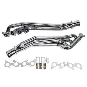 Polished Stainless Steel Exhaust Header Set for 2011-2016 Mustang GT 5.0L/V8 Tuning Exhaust System - Product Image 6