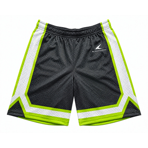Custom Sublimation Print 100% Polyester Satin <b>Men's</b> Cargo Shorts High Street Style Quick Dry Breathable Mid Waist Drawstring - Product Image 1
