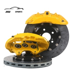 Kit de disco de cerámica de carbono, pinzas de freno de 6 pistones, freno V6 de 355-380mm para Porsche <span class=keywords><strong>Tycan</strong></span> 971 911 718 Cayenne Lamborghini Panamera - Product Image 6