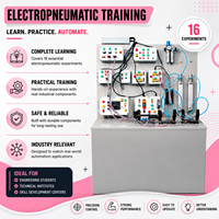 Formation en électropneumatique industrielle |   Entraîneur électropneumatique pour l'automatisation des laboratoires de génie mécanique, expériences sur les capteurs PLC