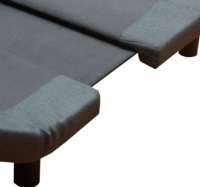 Enke Vietnam Lit de chambre moderne à quatre moteurs, en métal, réglable en hauteur, pliable, avec fonction d'inclinaison de la tête et soutien lombaire, et rangement NK-DA10