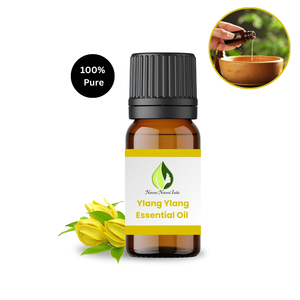 Huiles Naturelles d'Inde, Huile Essentielle Pure d'Ylang Ylang, 100% Pure, Distillée à la Vapeur, Huile d'Aromathérapie Florale - Product Image 3