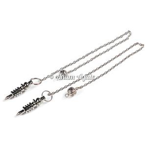 4 péndulo de latón Isis para radiestesia y curación energética Reiki péndulo de radiestesia 4 diseño Isis latón metálico para practicantes de Reiki - Product Image 1