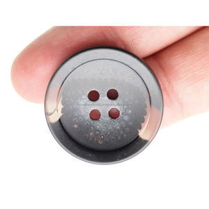 ปุ่มแตรรูปควายธรรมชาติสำหรับ100% ปุ่มแตรสีดำธรรมชาติคุณภาพดีที่สุดราคาสมเหตุสมผลจากอินเดีย - Product Image 5