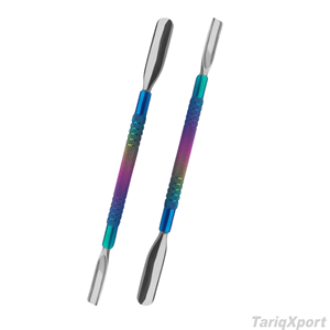 Herramienta Profesional de Alta Calidad Reutilizable de Acero Inoxidable con Doble Extremo para Empujar Cutículas y Limpiar Uñas, Cómoda para Manicura - Product Image 5