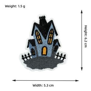 Premium Lavender Flower Embroidered <b>Patch</b> Iron On Fabric Badge for Baseball Caps Hats <b>Backpacks</b> Jackets DIY Fashion Wholesale - Product Image 2