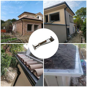 Accessori Edili - Canale di Drenaggio in Alluminio Senza Giunture da 7 Pollici, Montaggio Nascosto per Grondaia - Product Image 6