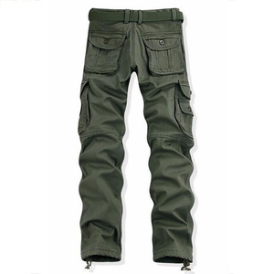 Color Hip Hop Cargo <b>Pant</b> for Men Straight Style Mid Waist Knitted Trending Online Selling - Product Image 6