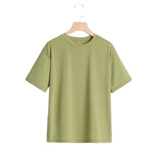 Camiseta Corta de Gran Tamaño, 100% Algodón, Transpirable, Ecológica, con Hombros Caídos, para Hombre, Lisa, Personalizable con Sublimación, Talla Grande, Verano - Product Image 2