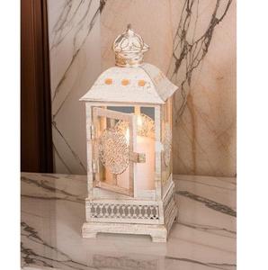 Lámparas de Metal de Cobre de Lujo con Paneles de Vidrio – Lámparas Decorativas Modernas para Velas, Ideales para Decoración del Hogar y Bodas - Product Image 6