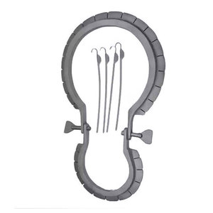 Anillo Retractor Veterinario Lone Star Manual de Acero Inoxidable de Alta Calidad con 5 Ganchos Libres, Instrumentos Quirúrgicos Profesionales MOL - Product Image 1
