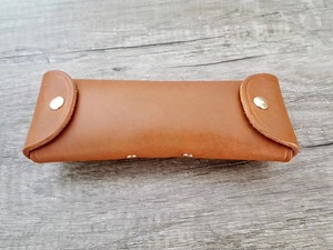 Genuine Leather <b>Reading</b> <b>Glasses</b> Case Slim Fit Eyewear Protector Manufacturer Direct Export LGC-0140 - Product Image 5