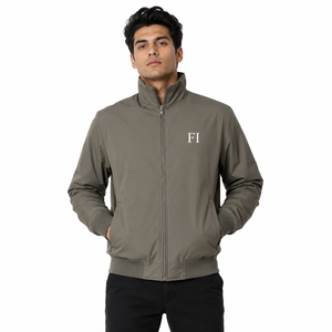 Chaquetas Bomber de Hombre al por Mayor con Cremallera Completa, Cuello Alto, Puños Acanalados, Chaqueta Cortavientos Ligera Casual, Ropa Exterior Personalizada OEM al por Mayor - Product Image 1