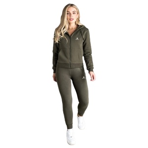 Combinaisons de survêtement personnalisées pour femmes 100% sweat à capuche en coton Ensemble short de 2 pièces Survêtement personnalisé - Product Image 1