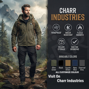 Best Selling Custom Design <b>Winter</b> Work Wear Men's Windproof Waterproof <b>Long</b> Bomber Soft Shell <b>Jacket</b> - Product Image 1