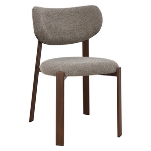 Silla de Comedor Moderna y Duradera de Lujo, Tapizada en Tela con Patas de Metal, para Muebles de Hogar, Comedor, Oficina en Casa, Hotel, Villa - Product Image 1